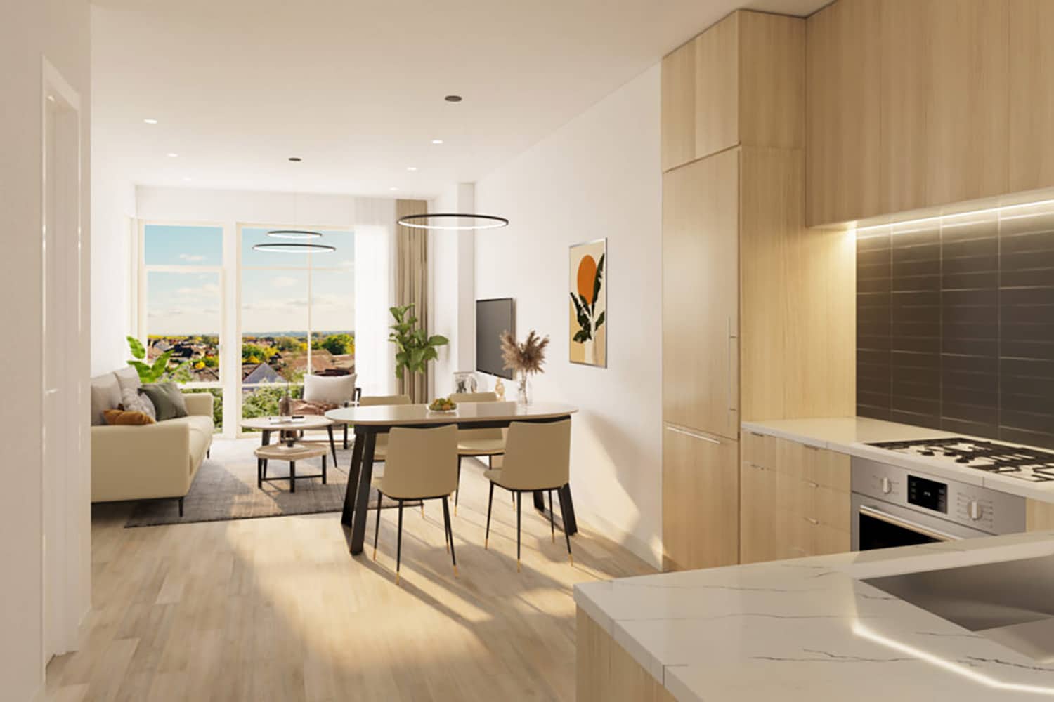 1224 M Street NW – Vivre DC - Kitchen